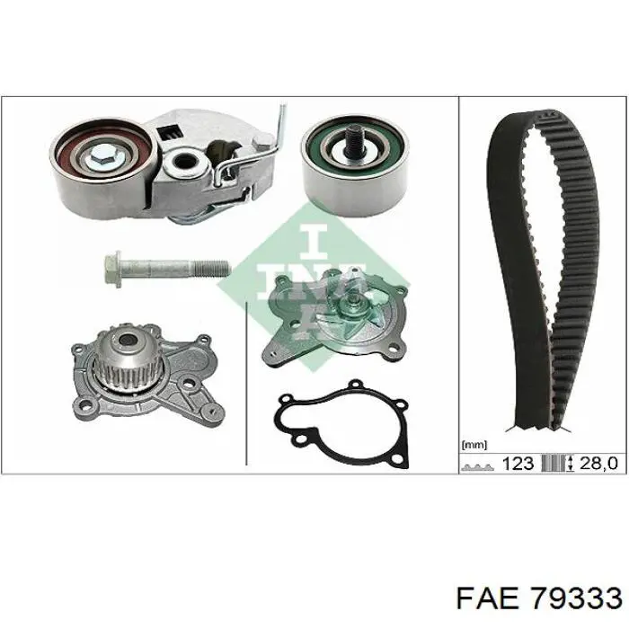 Датчик колінвала 79333 FAE