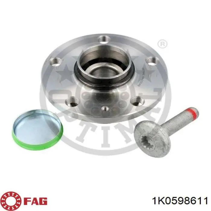 Маточини задніх коліс FAG 1K0598611 ціна, від 36.11 USD