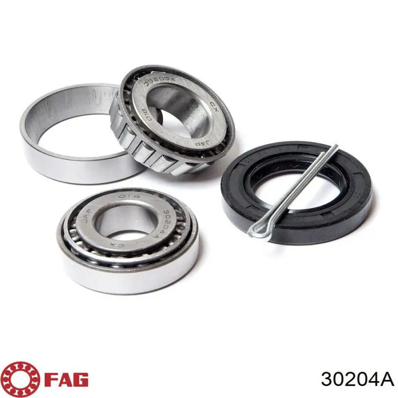 Підшипник маточини задньої FAG 30204A ціна, від 7.91 USD