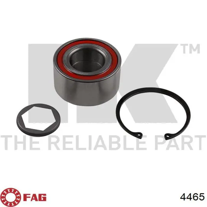 309946AC SKF Підшипник ступиці задньої
