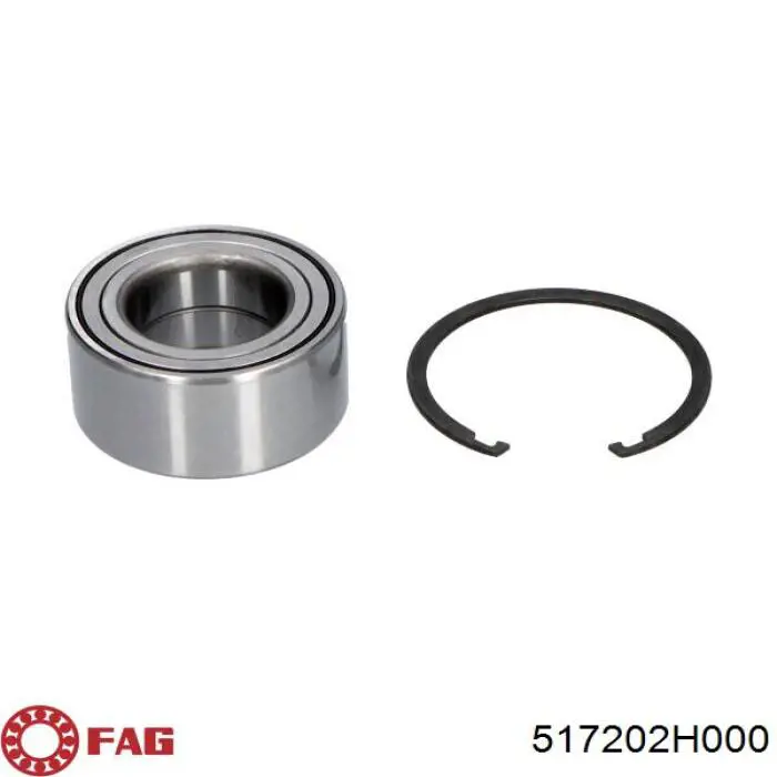 Купити 517202H000 FAG Підшипник ступиці передньої