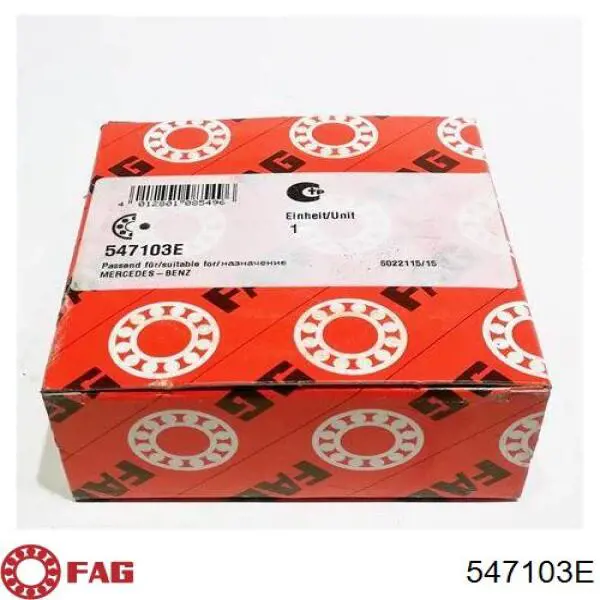 Підшипник маточини задньої FAG 547103E ціна, від 22.82 USD