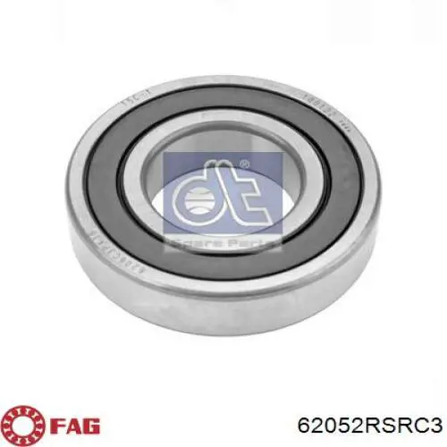 Підшипник генератора FAG 62052RSRC3 ціна, від 4.58 USD