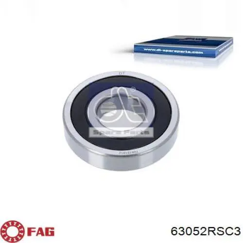 Купити 63052RSC3 FAG Опорний підшипник первинного валу КПП (центрирующий підшипник маховика)