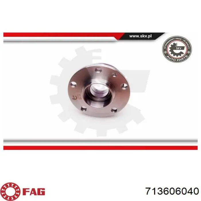 Підшипник маточини задньої Fiat/Alfa/Lancia 0060652014 ціна, від 37.94 USD