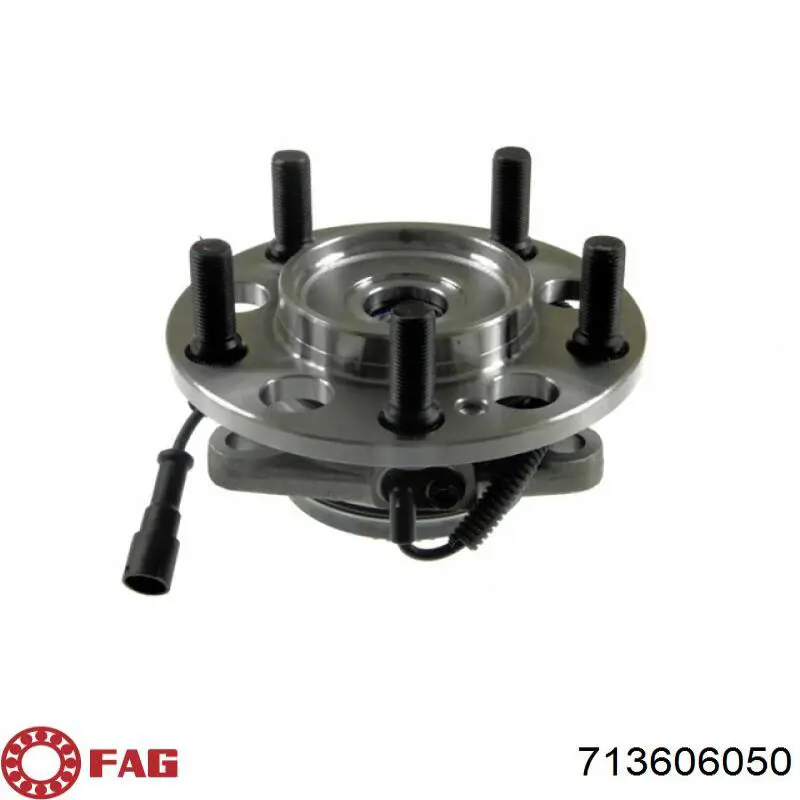 Комплект підшипник маточини передньої FAG 713606050 ціна, від 11.46 USD