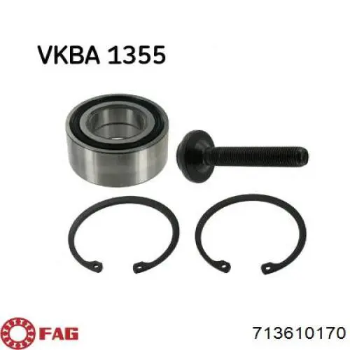 Комплект підшипник маточини передньої VAG 8D0407625 ціна, від 15.46 USD
