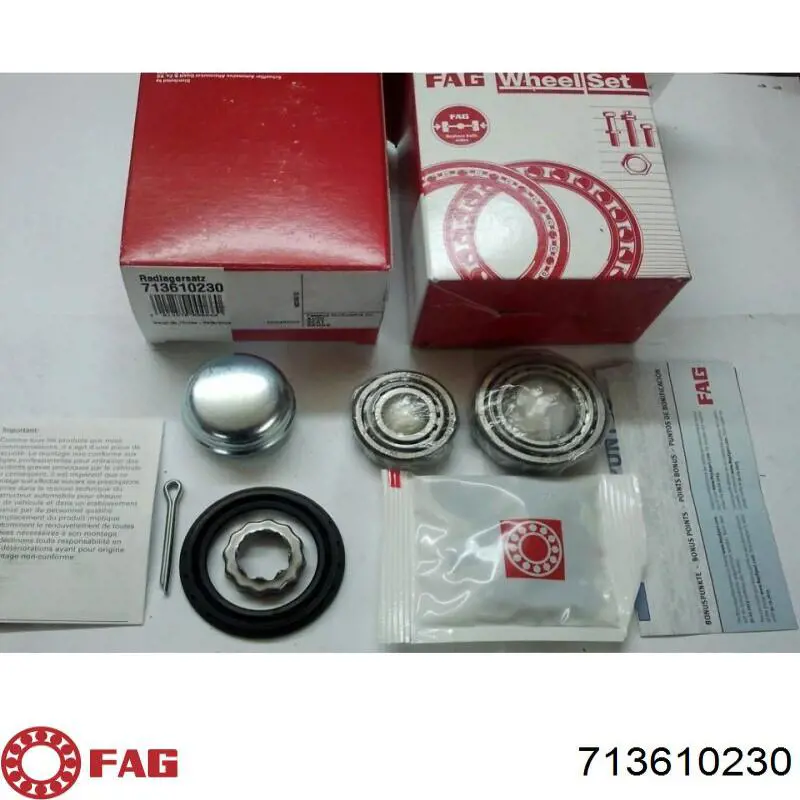 Підшипник маточини задньої FAG 713610230 ціна, від 9.78 USD