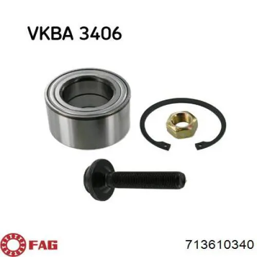 Купити 713610340 FAG Підшипник ступиці передньої