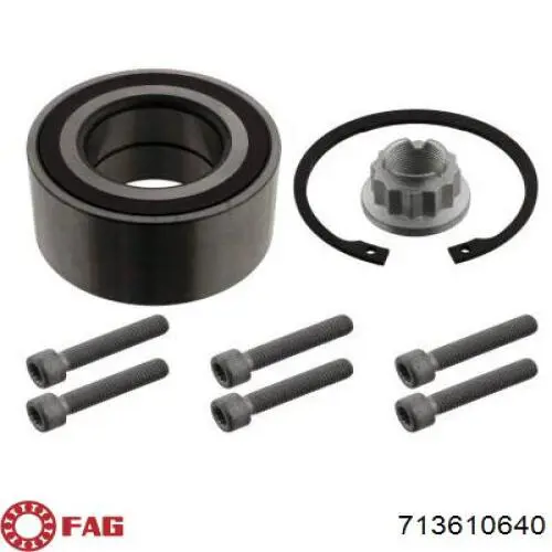 Підшипник ступиці пер/зад FAG 713610640
