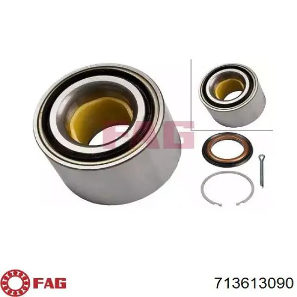 WB90497 Sato Tech Підшипник маточини передньої