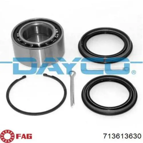 Комплект підшипник маточини передньої FAG 713613630 ціна, від 16.14 USD