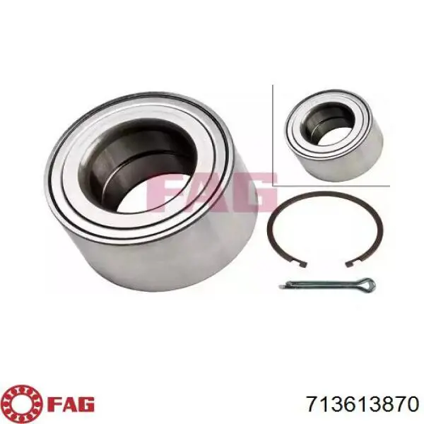Підшипник задньої ступиці SH16865 Shafer