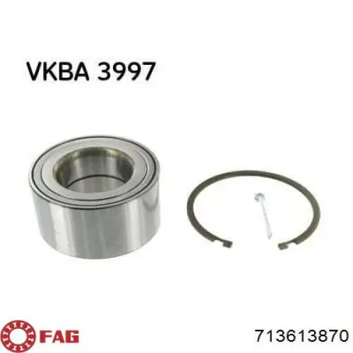 SH16865 Shafer Підшипник ступиці задньої