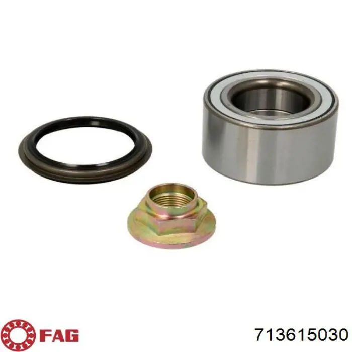 Комплект підшипник маточини передньої FAG 713615030 ціна, від 24.53 USD