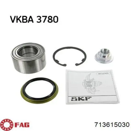 Купити 713615030 FAG Підшипник ступиці передньої