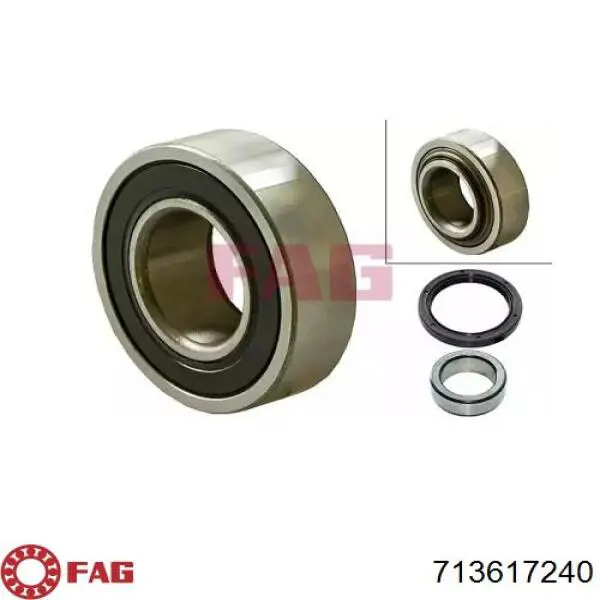 Підшипник маточини задньої Koyo DG3062KWSH2C4 ціна, від 10.61 USD