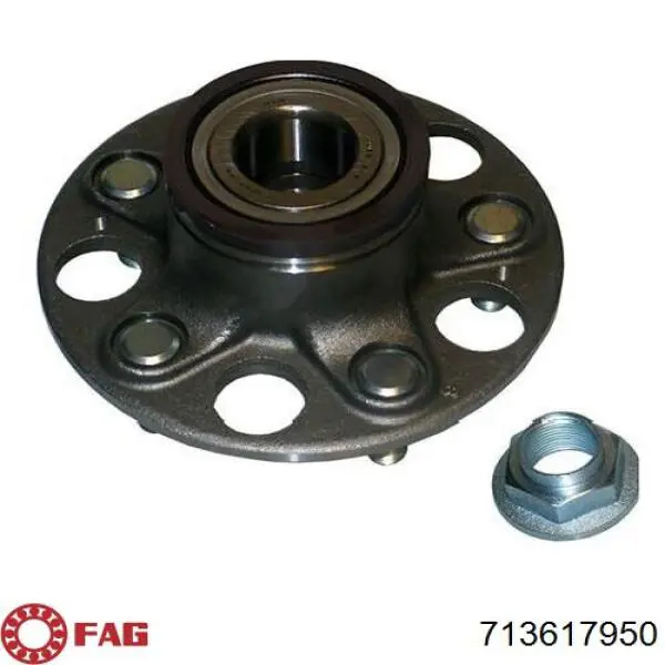 Купити 713617950 FAG Підшипник ступиці колеса
