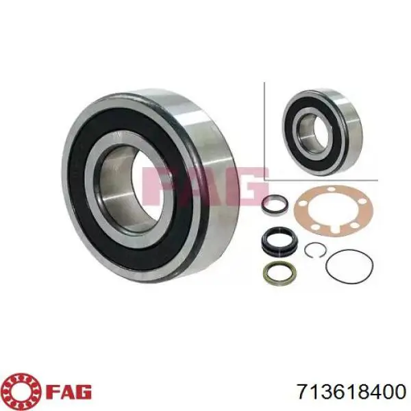 Підшипник маточини задньої FAG 713618400 ціна, від 22.84 USD