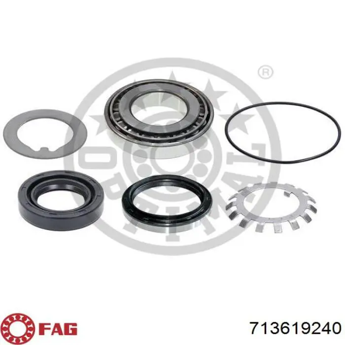 Підшипник маточини задньої Chrysler MB092432 ціна, від 16.36 USD