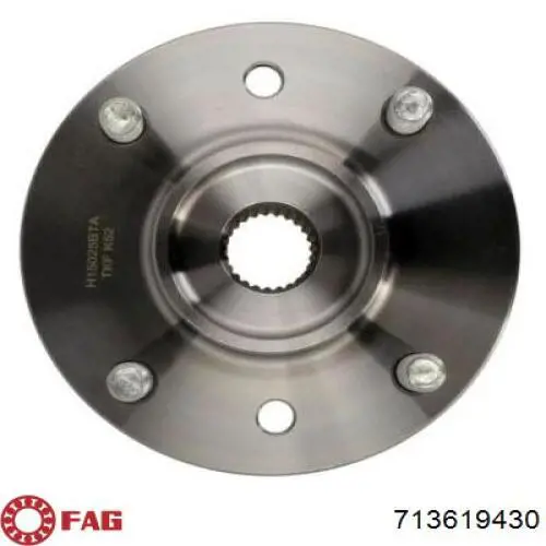 Комплект підшипник маточини передньої FAG 713619430 ціна, від 29.41 USD