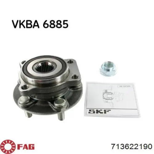 Маточина колеса передня FAG 713622190 ціна, від 82.77 USD