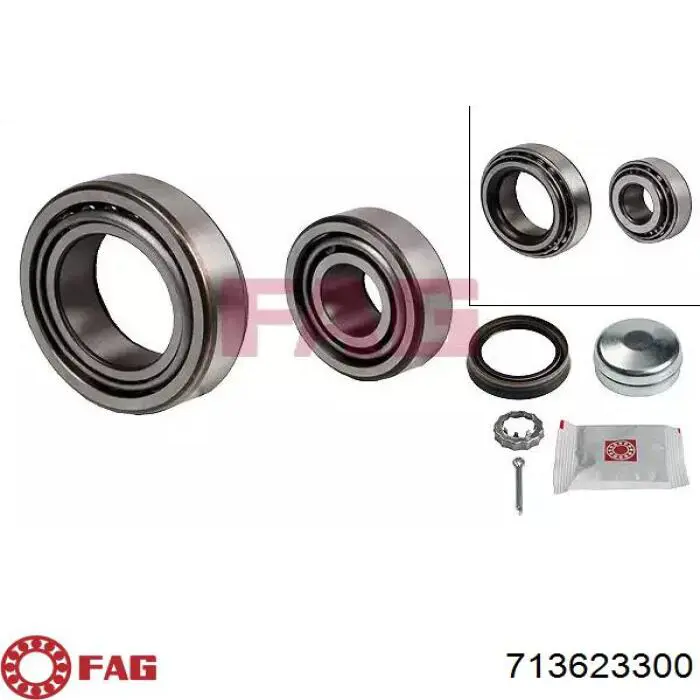 Купити 713623300 FAG Підшипник задньої ступиці