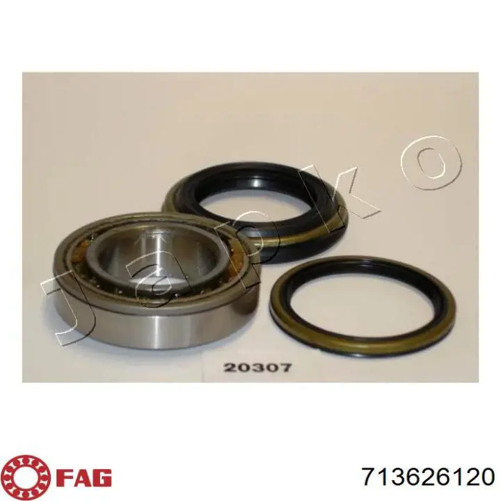 Підшипник маточини задньої FAG 713626120 ціна, від 41.20 USD