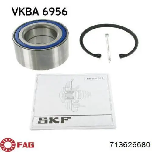 Купити 713626680 FAG Підшипник задньої ступиці