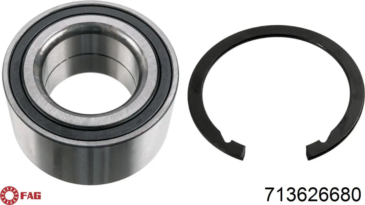 Підшипник маточини задньої FAG 713626680 ціна, від 37.87 USD