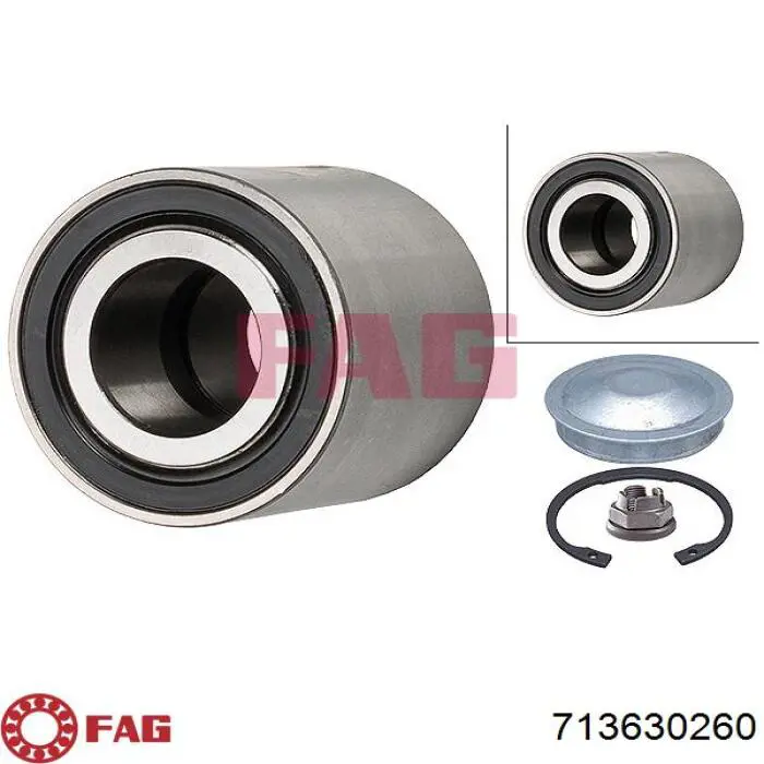 Купити FC12180S04 SNR Підшипник задньої ступиці