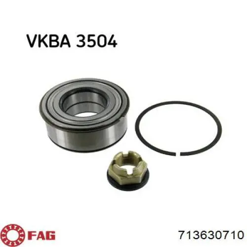 Комплект підшипник маточини передньої CX/Complex CX446 ціна, від 24.22 USD