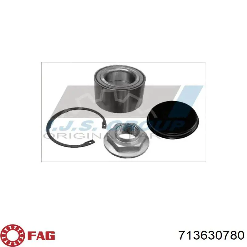Підшипник маточини задньої FAG 713630780 ціна, від 27.08 USD
