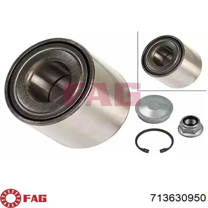 Купити 713630950 FAG Підшипник задньої ступиці