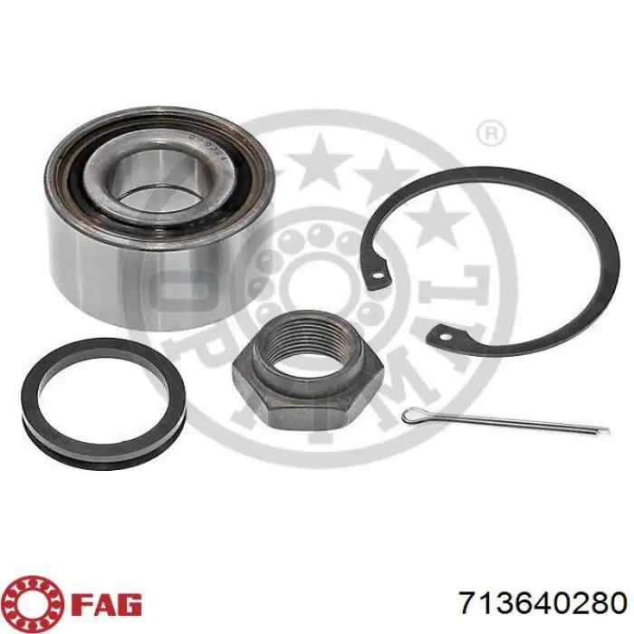 Купити 713640280 FAG Підшипник задньої ступиці