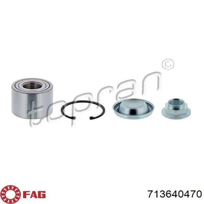 Підшипник маточини задньої SNR FC41245 ціна, від 23.31 USD