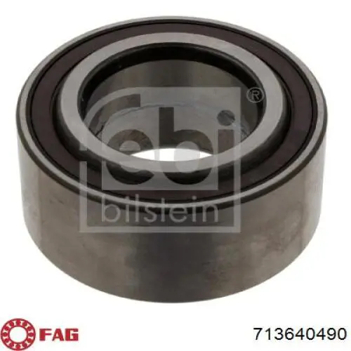 Комплект підшипник маточини передньої FAG 713640490 ціна, від 37.23 USD