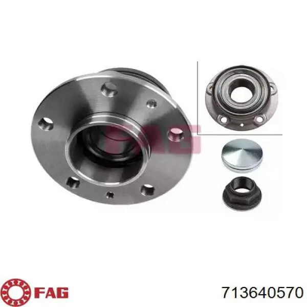 Задня маточина SH14100 Shafer