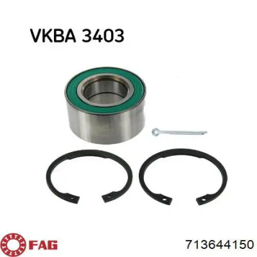 Комплект підшипник маточини передньої Rider RD34155325 ціна, від 9.86 USD