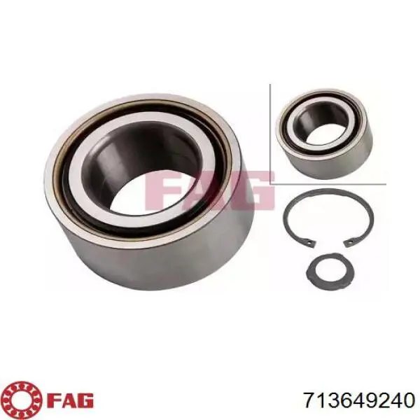Підшипник задньої ступиці WB50139 Sato Tech