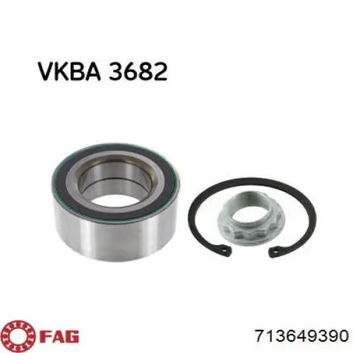 Купити 713649390 FAG Підшипник задньої ступиці