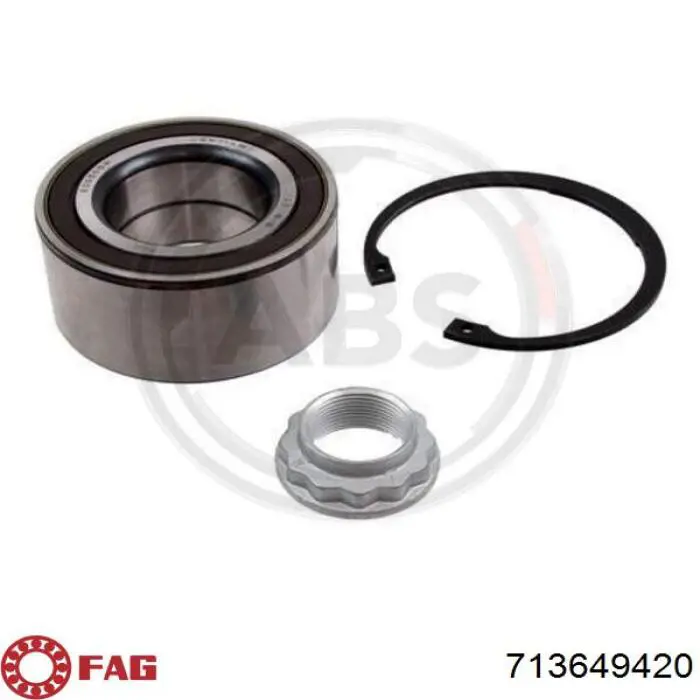 Купити 713649420 FAG Підшипник задньої ступиці