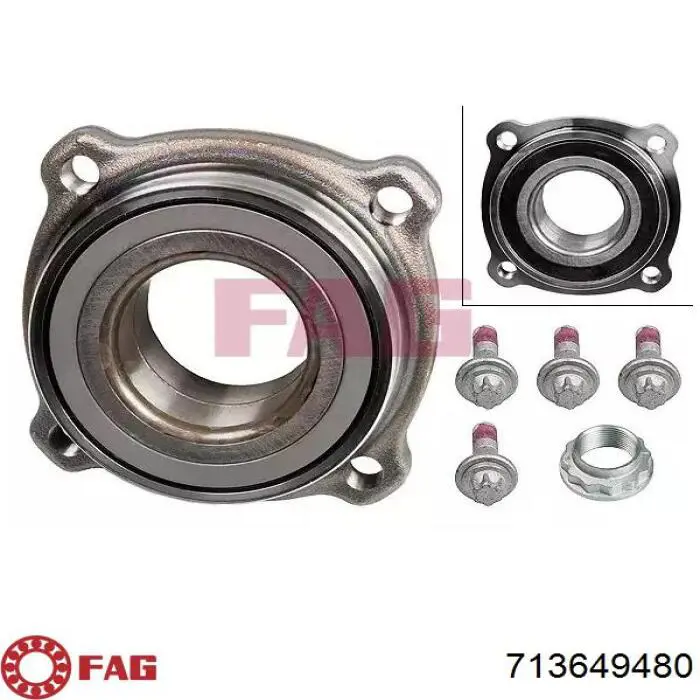 Підшипник маточини задньої Denckermann W413560 ціна, від 33.85 USD