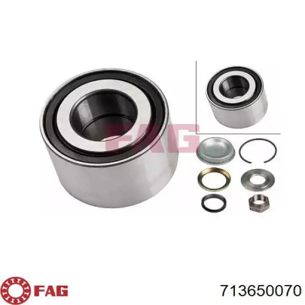 Підшипник маточини задньої FAG 713650070 ціна, від 15.44 USD