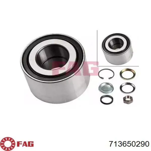 Підшипник задньої ступиці 95654078 Peugeot/Citroen