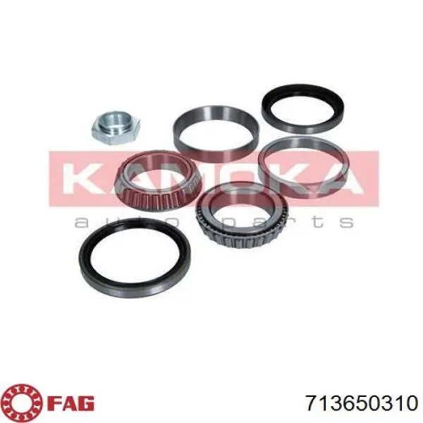 Комплект підшипник маточини передньої FAG 713650310 ціна, від 22.80 USD