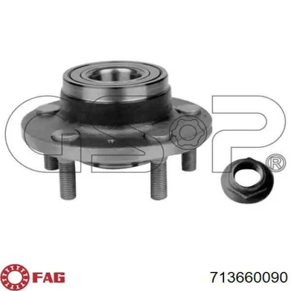 Маточина колеса передня GSP 9235008 ціна, від 35.18 USD