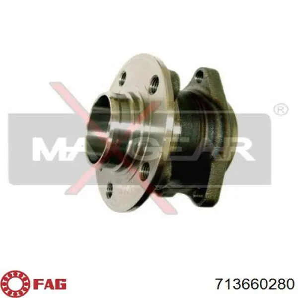200378 ABS Маточина задня