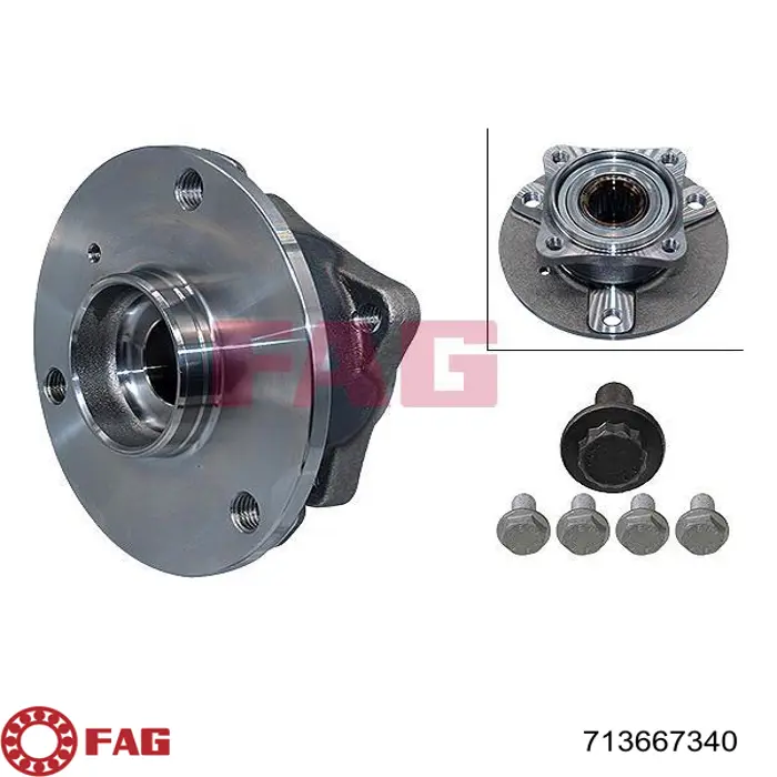 Маточина заднього колеса Maxgear 330749