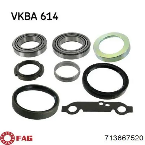 Купити NFB814 NFC Підшипник задньої ступиці